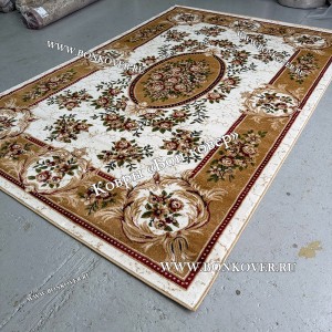 Ковер для гостиной дизайн 25486 New 2 Бежевый